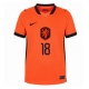 Nizozemska Donyell Malen #18 Replike Domaci Dres SP 2026 Kratak Rukav